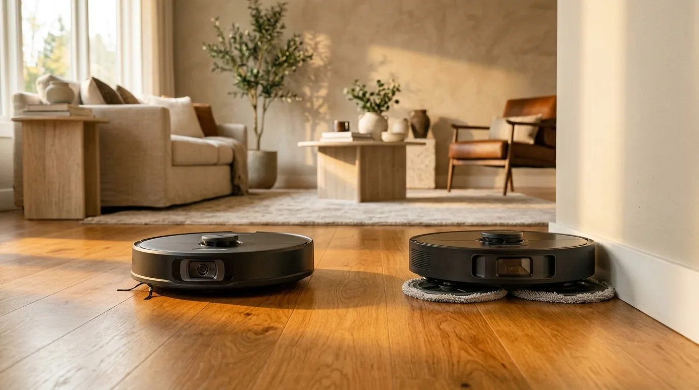 Roborock S8 MaxV Ultra und Dreame L20 Ultra Complete Saugroboter im direkten Markenvergleich